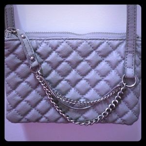 Express Gray Clutch/Crossbody
